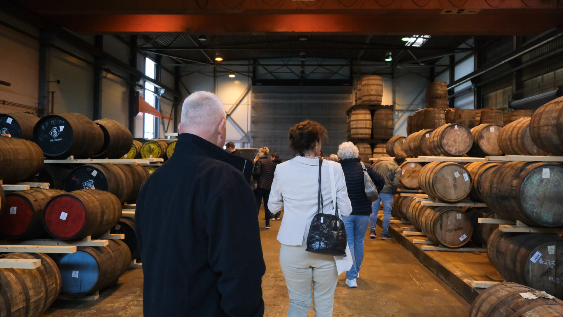 Tønnehallen på Feddie Ocean Distillery