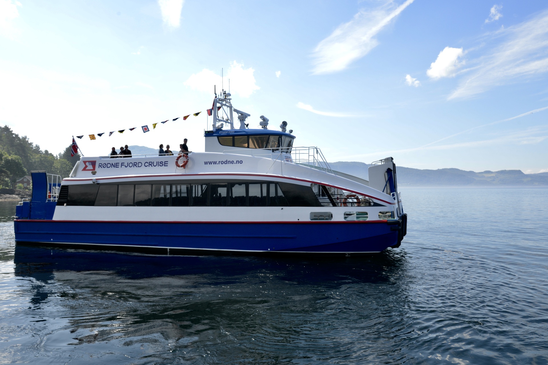 Rygerfjord på vei til Jelsa