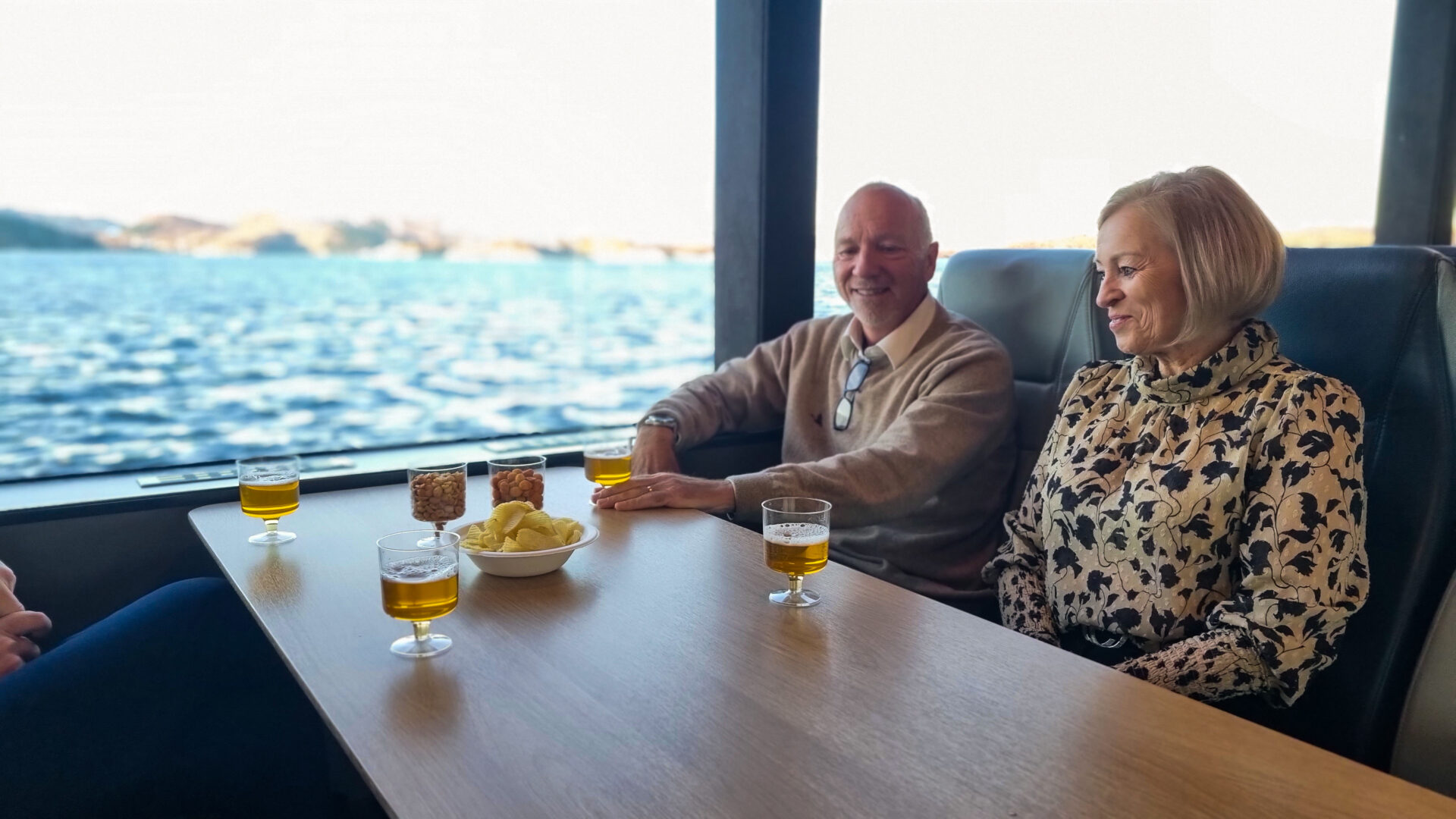 Ølcruise på fjorden