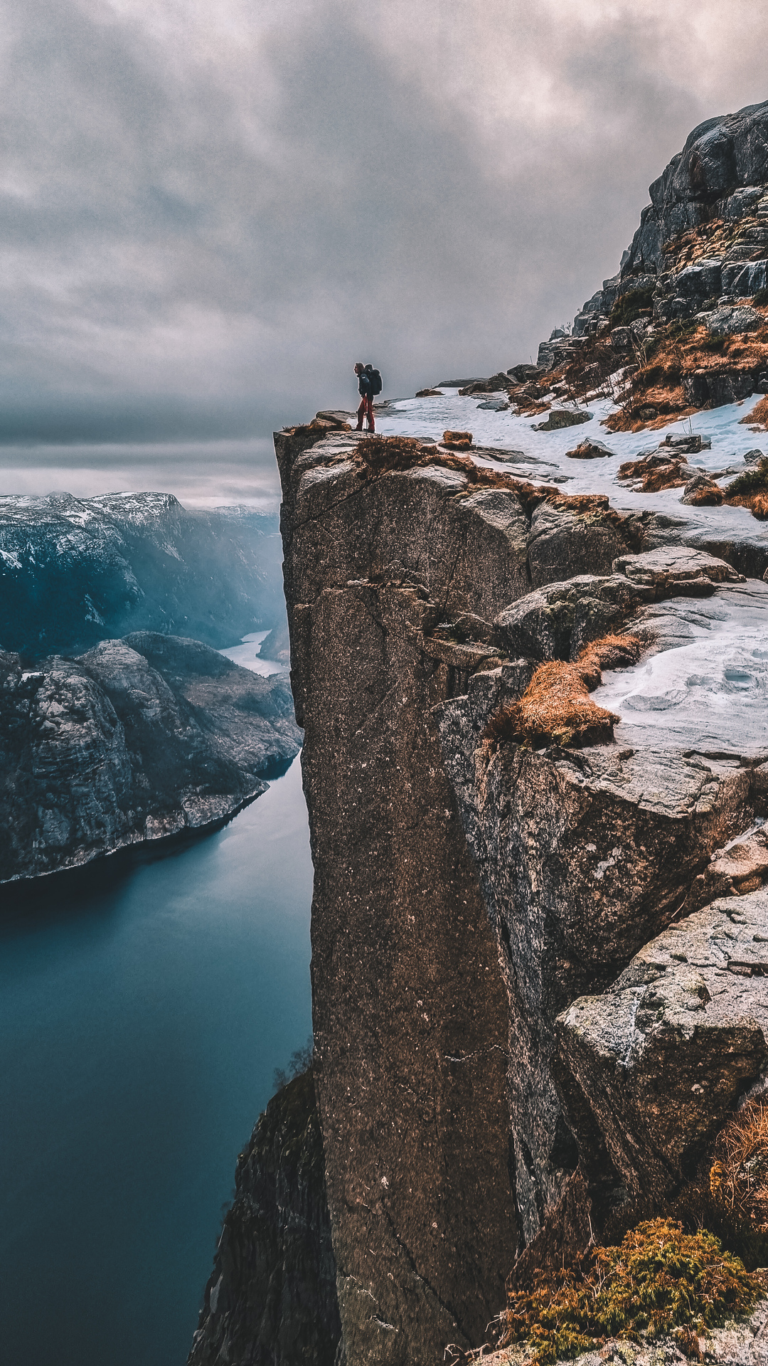 Cruise og fottur Preikestolen vinter